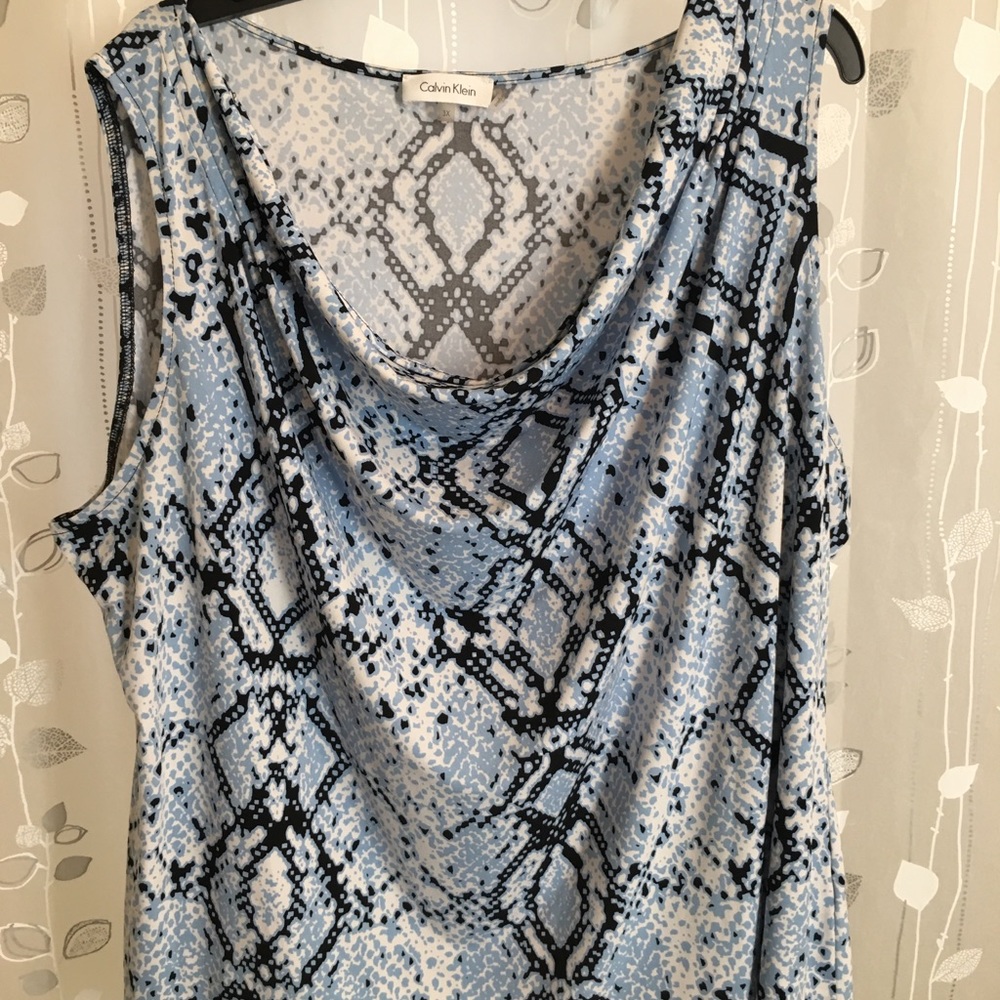 Calvin Klein Sleeveless Blouse - 3X